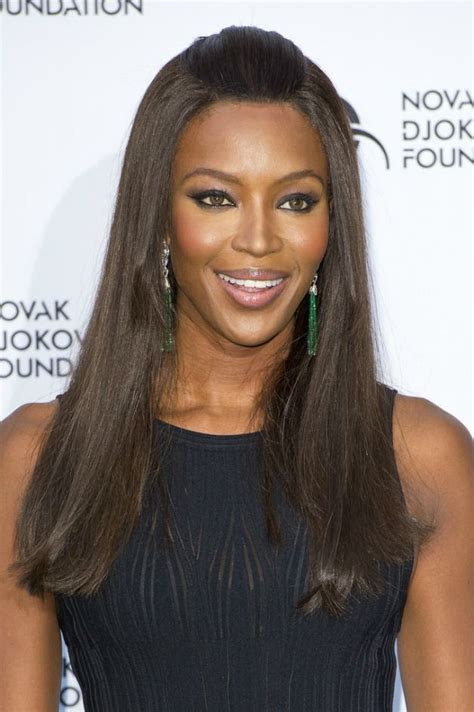 naomi campbell updo